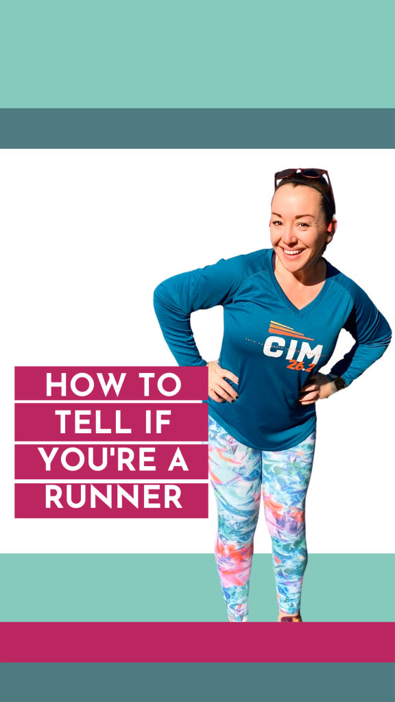 How to tell if you're a runner