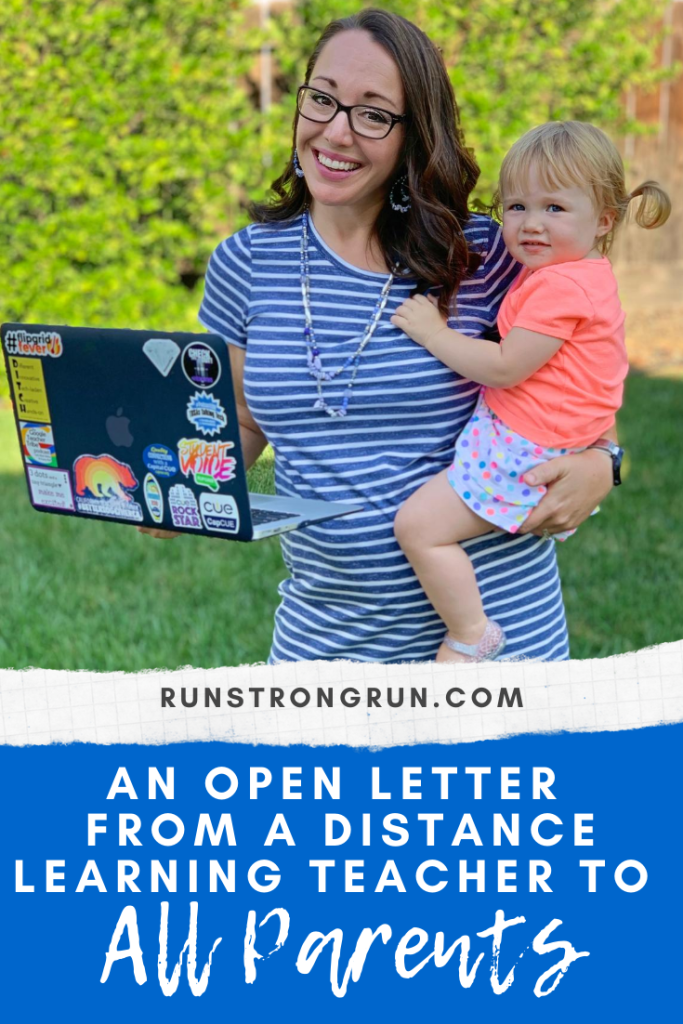 An Open Letter From a Distance Learning Teacher to All Parents