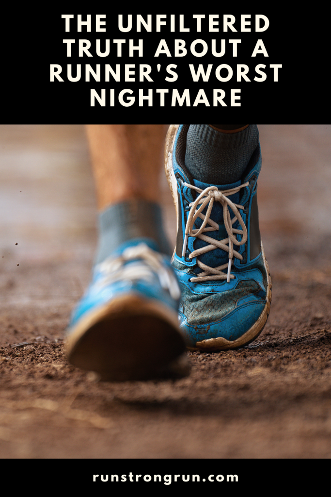 The unfirletered truth about a runner's worst nightmare