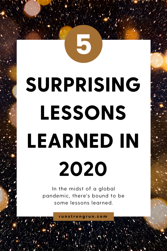 5 surprising lessons learned in 2020