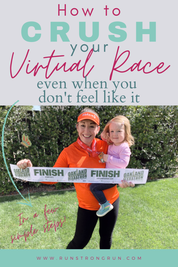 How to crush your virtual race even when you don't feel like it!